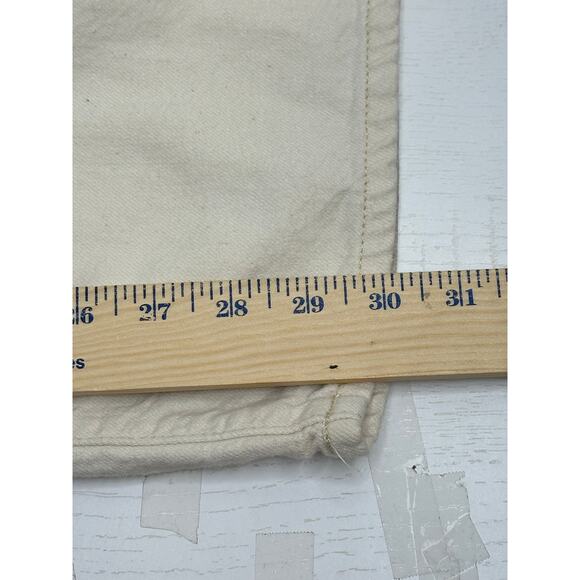 Wrangler Unbound Vanilla Wide Leg Jeans Beige Mid Rise Western Casual Cowgirl 27 - Picture 7 of 9